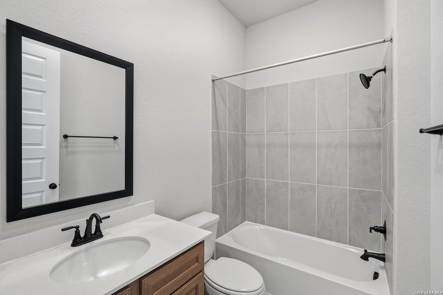 Furnished interior view inside a new home in Alsatian Oaks, Castroville (Image 13).