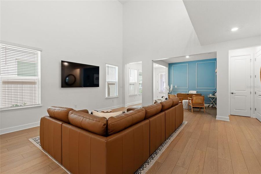 Furnished interior view inside a new home in Harvest at Ovation, Winter Garden (Image 30).