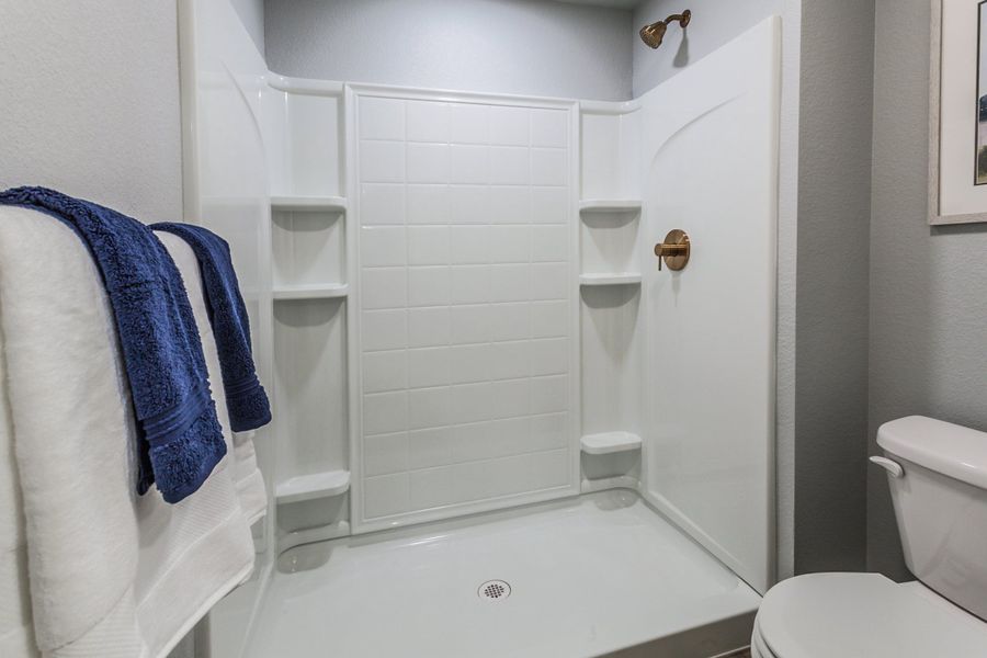 Representative furnished interior of a home built from the Christie by Hartford Homes in Trailside, Timnath (Image 57).