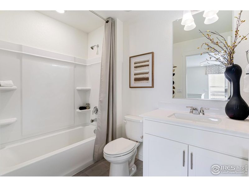 Furnished interior view inside a new home in Revere at Johnstown, Johnstown (Image 6).