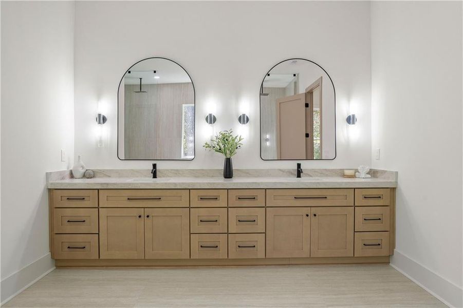 Furnished interior view inside a new home in , Lawrenceville (Image 8).