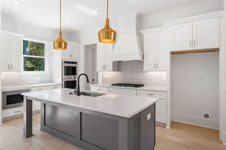 Furnished interior view inside a new home in , Marietta (Image 7).