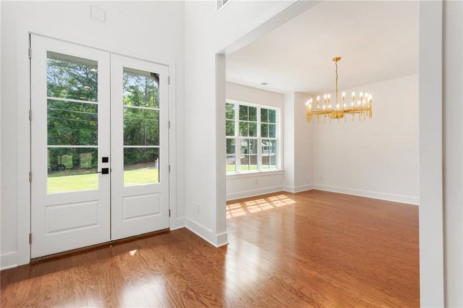 Spacious, unfurnished interior of a new home in , Snellville (Image 53). Spacious, unfurnished interior of a new home in , Snellville (Image 53).