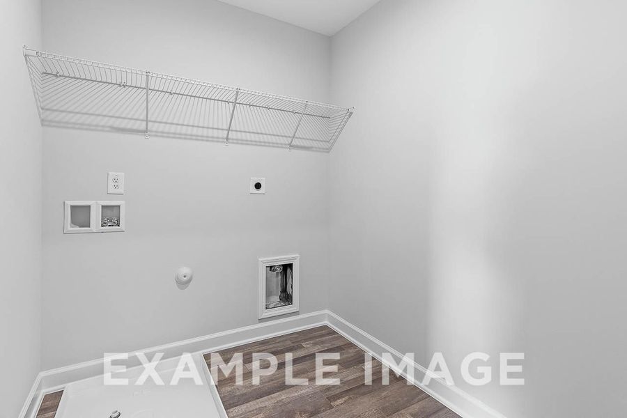 Representative unfurnished interior of a home built from the The Chestnut by Davidson Homes LLC in Retreat at North Main, Lillington (Image 26).