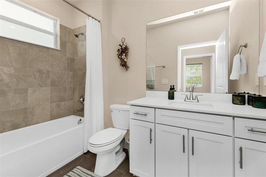 Furnished interior view inside a new home in Palm Lake at Coco Bay, Englewood (Image 18). Furnished interior view inside a new home in Palm Lake at Coco Bay, Englewood (Image 18).