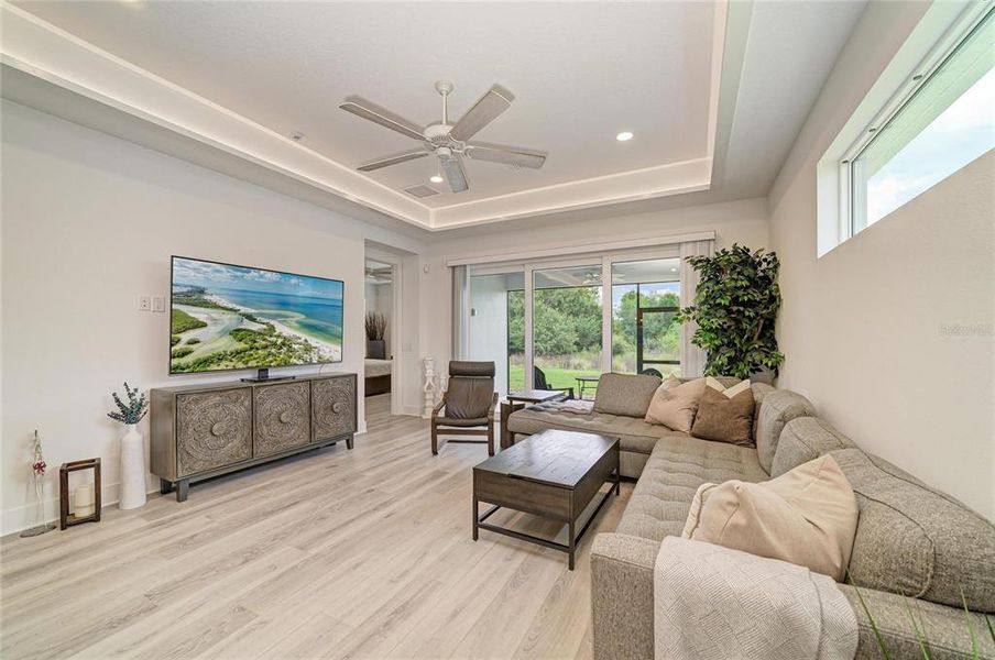 Furnished interior view inside a new home in , Sarasota (Image 16).