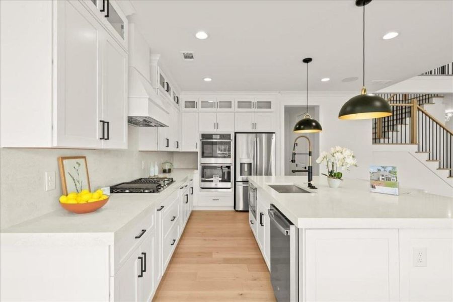Furnished interior view inside a new home in , Greensboro (Image 16).