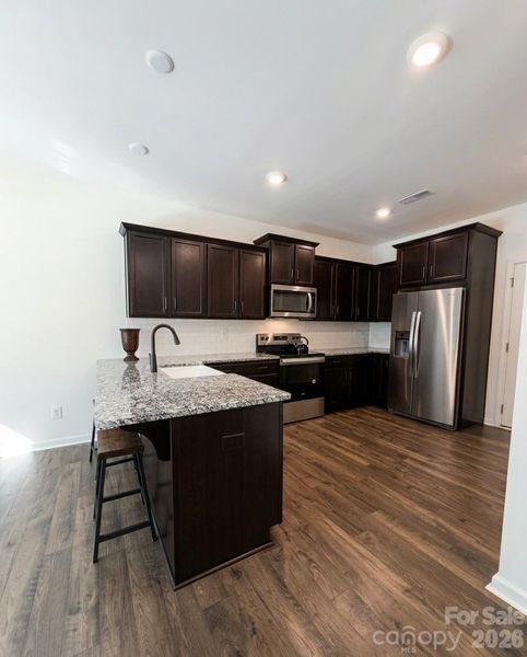 Furnished interior view inside a new home in Wilkerson Place, York (Image 7).