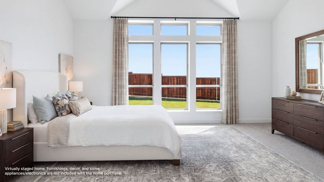 Furnished interior view inside a new home in Terraces, Rockwall (Image 9).