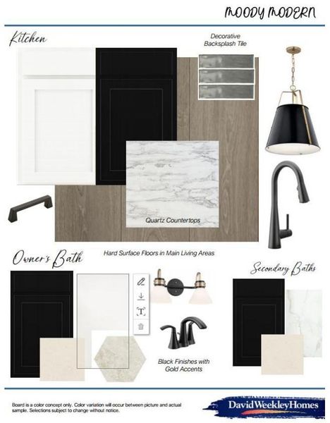 Interior color scheme
