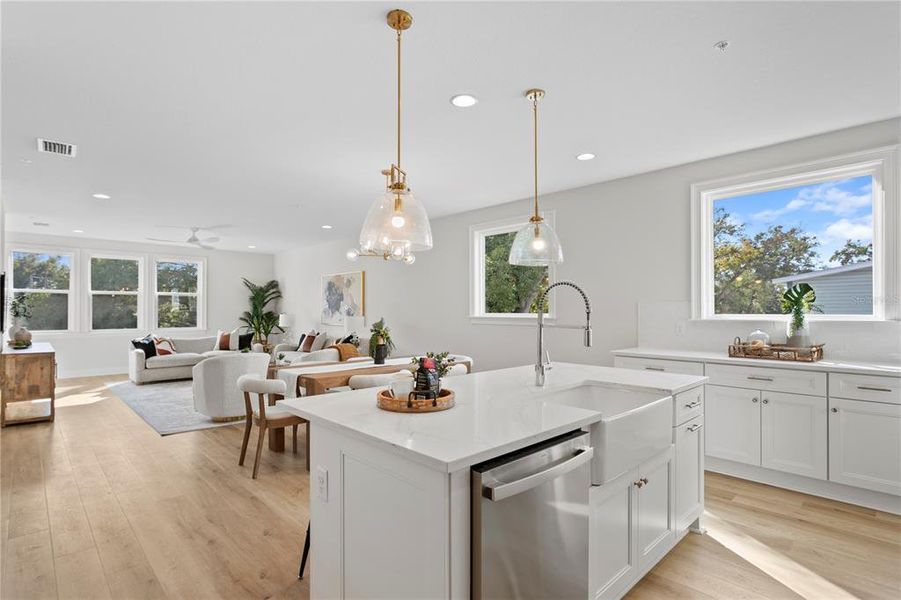 Furnished interior view inside a new home in , Tampa (Image 6).