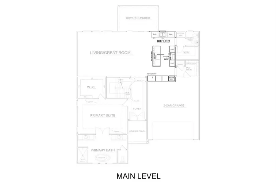 2D floor plan layout of this home in , Stone Mountain, GA (Image 49).