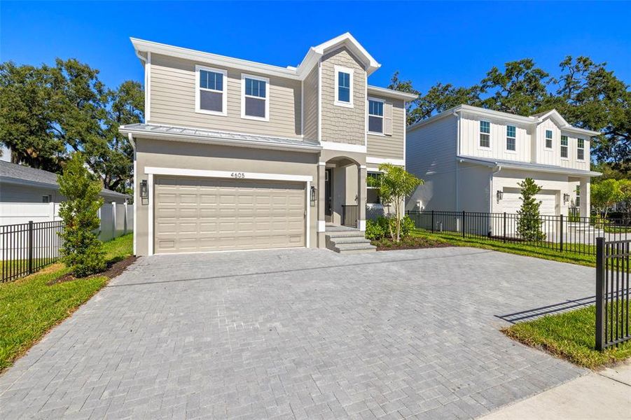 Exterior details and patio area of a home in , Tampa (Image 22). Exterior details and patio area of a home in , Tampa (Image 22).