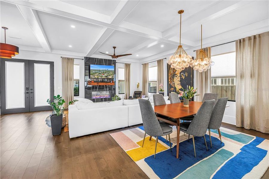 Furnished interior view inside a new home in , St. Petersburg (Image 5).