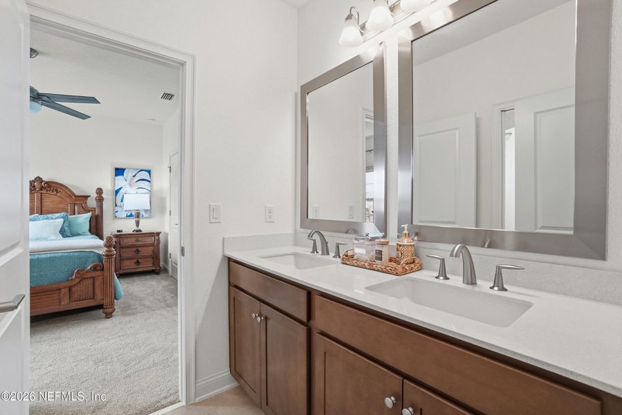 Furnished interior view inside a new home in Tamaya, Jacksonville (Image 13).
