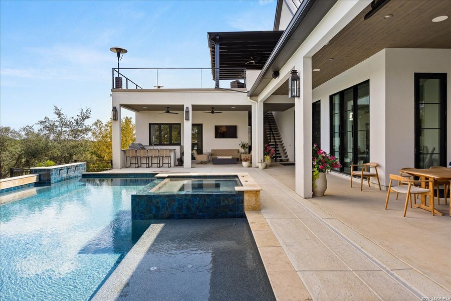 Exterior details and patio area of a home in , Fair Oaks Ranch (Image 3).