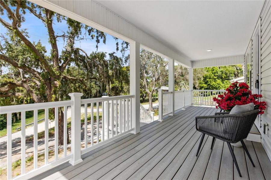 Expansive Front Porch
