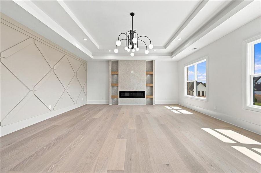 Spacious, unfurnished interior of a new home in , Buford (Image 62).
