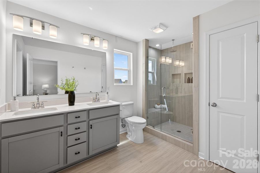 Furnished interior view inside a new home in Shay Crossing, Salisbury (Image 10).