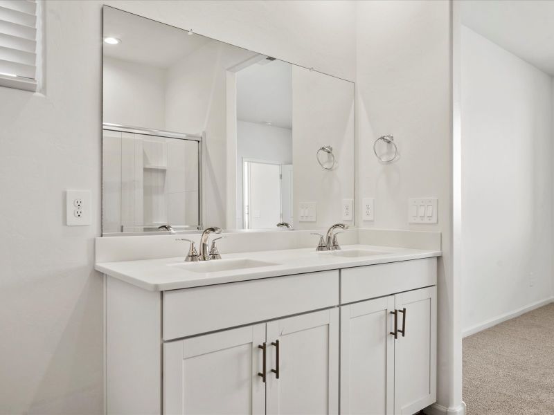 Furnished interior view inside a new home in Summerstone II, Marana (Image 5). Furnished interior view inside a new home in Summerstone II, Marana (Image 5).