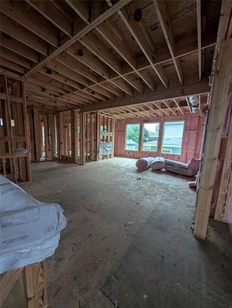 In-progress construction of a new home in , Bellaire, TX (Image 25).