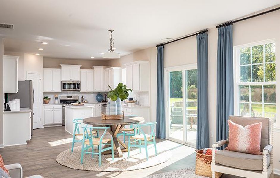 Furnished interior view inside a new home in Cypress Preserve, Moncks Corner (Image 3).