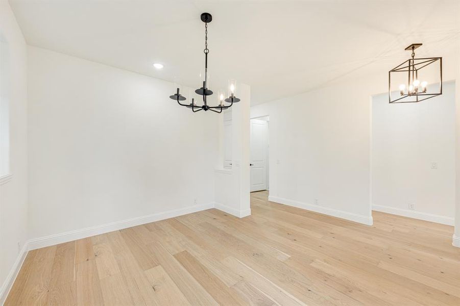 Spacious, unfurnished interior of a new home in Windsong Ranch Classic 61, Prosper (Image 39).