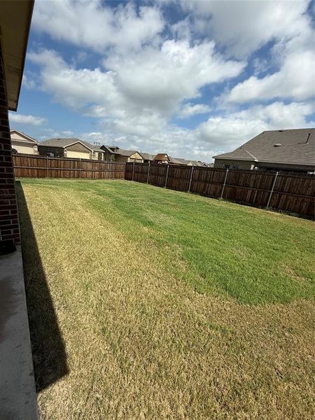 Exterior details and patio area of a home in Travis Ranch Marina, Forney (Image 2).
