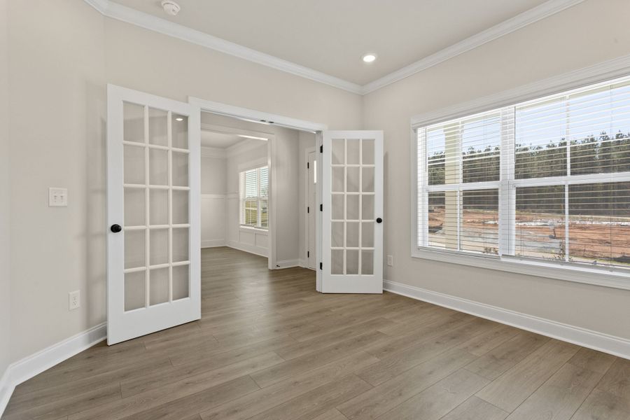 Spacious, unfurnished interior of a new home in Cherokee Knoll, Williamston (Image 13).