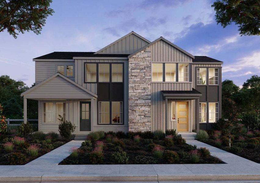 Duet Collection by Trumark Homes at Sterling Ranch | Plan 1 High Country Ranch