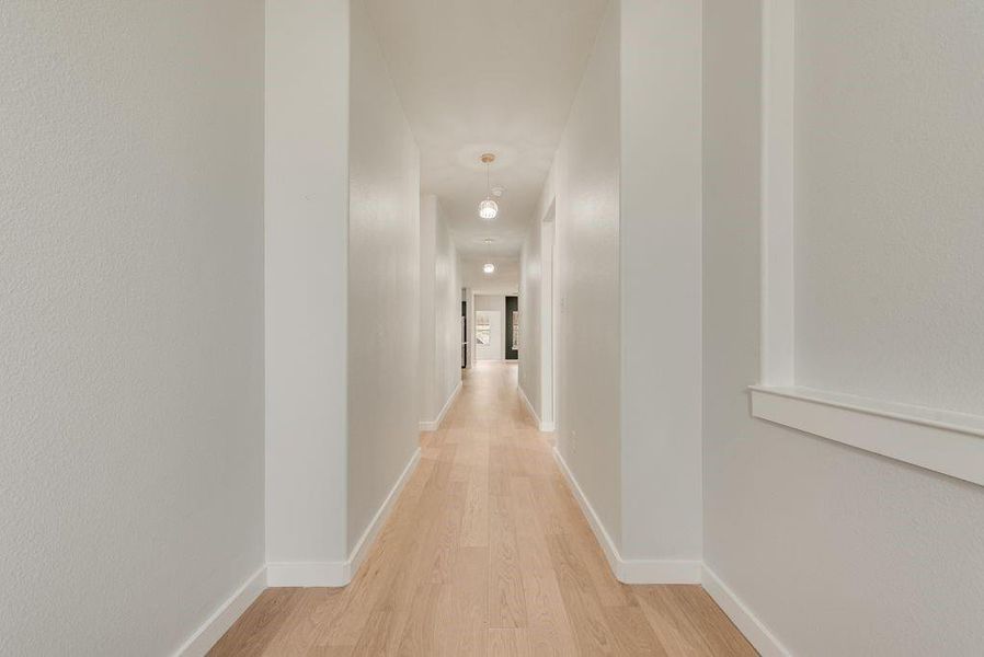 Spacious, unfurnished interior of a new home in Tesoro at Chisholm Trail Ranch, Crowley (Image 32).