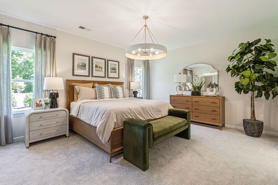 Furnished interior view inside a new home in Lemon Springs Estates, Sanford (Image 13).