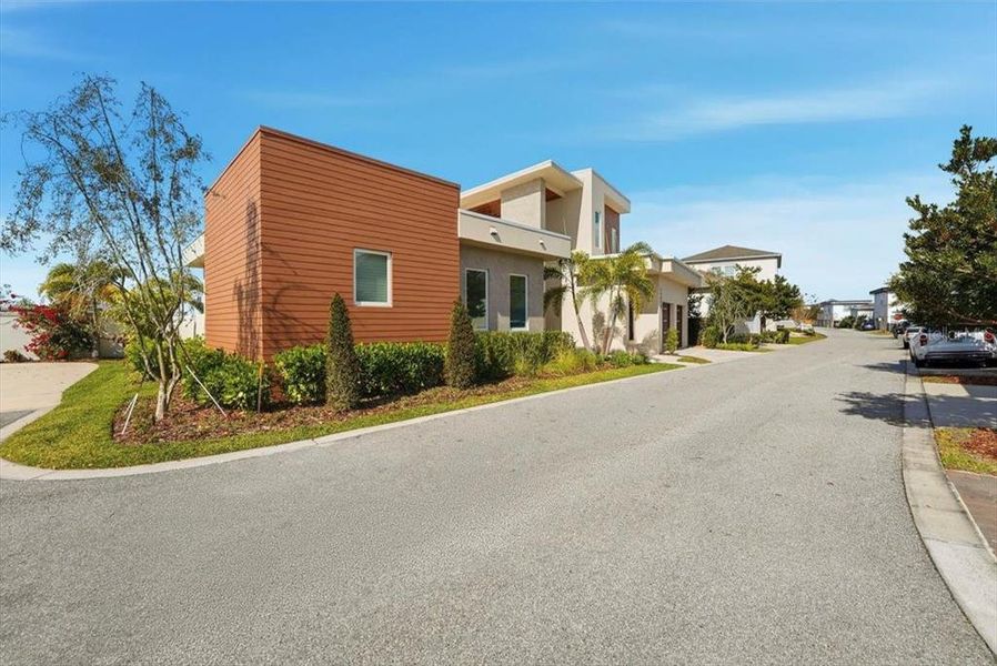 Front exterior of a new home in , Orlando, FL, highlighting curb appeal (Image 25).