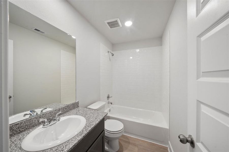 Secondary bathroom