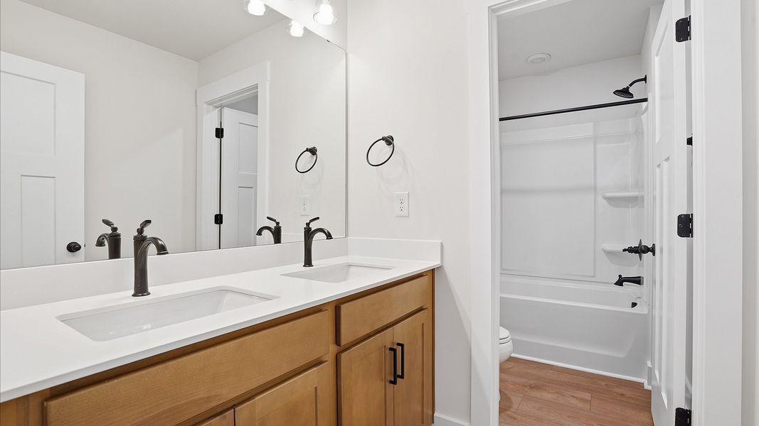 Furnished interior view inside a new home in Foxbank, Gray Court (Image 28).