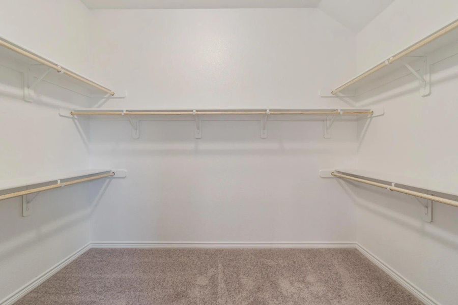 Walk-In Closet | Concept 1841 at Coyote Crossing in Godley, TX by Landsea Homes