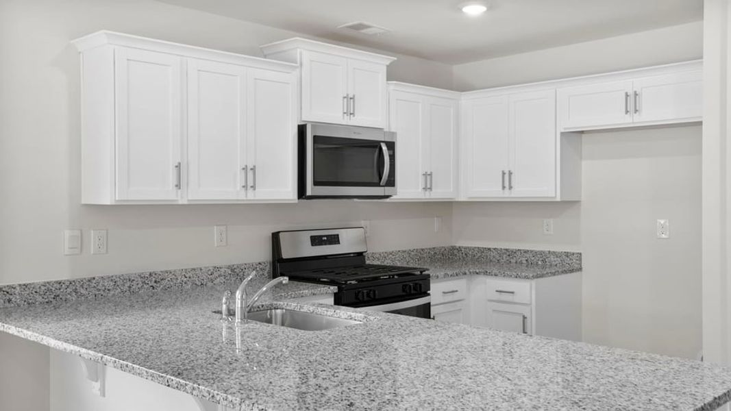 Furnished interior view inside a new home in Varner Station, Woodruff (Image 8).