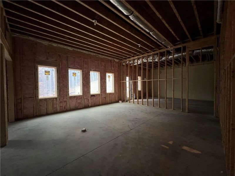 In-progress construction of a new home in , Acworth, GA (Image 18).
