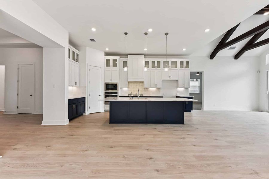 Furnished interior view inside a new home in Sweetwater, Austin (Image 15).