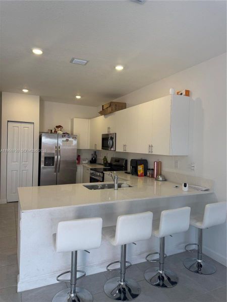 Furnished interior view inside a new home in , Miami (Image 6).