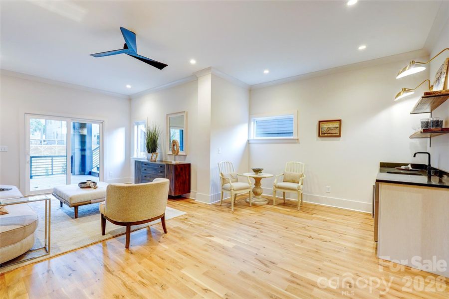 Furnished interior view inside a new home in , Charlotte (Image 34).