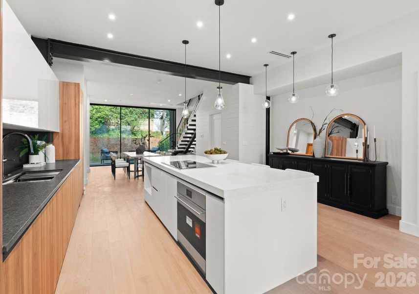 Furnished interior view inside a new home in , Charlotte (Image 8).