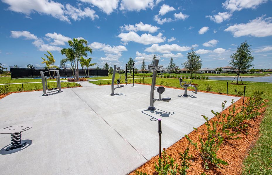 Outdoor Workout Area