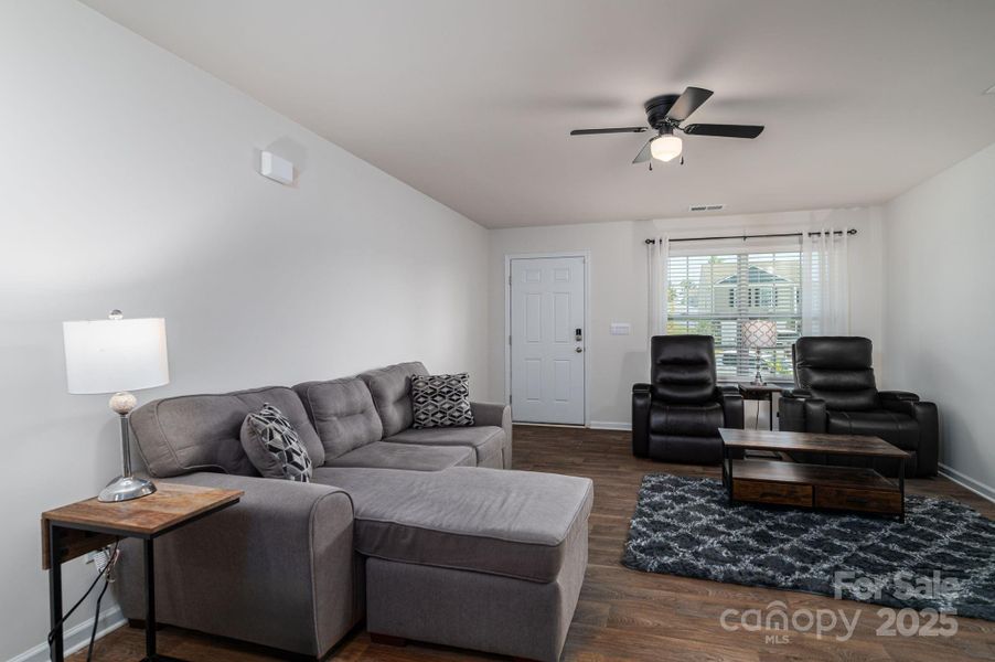 Furnished interior view inside a new home in Mills at Long Creek, Dallas (Image 16).