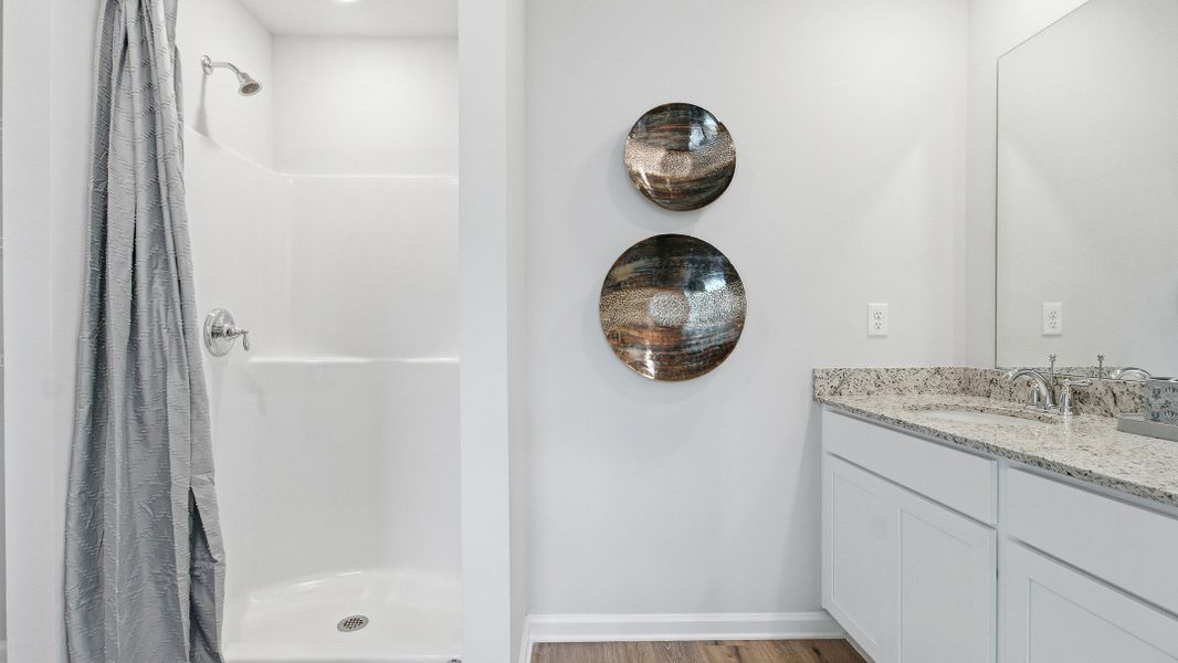 Furnished interior view inside a new home in Misting Springs, Crawfordville (Image 9).