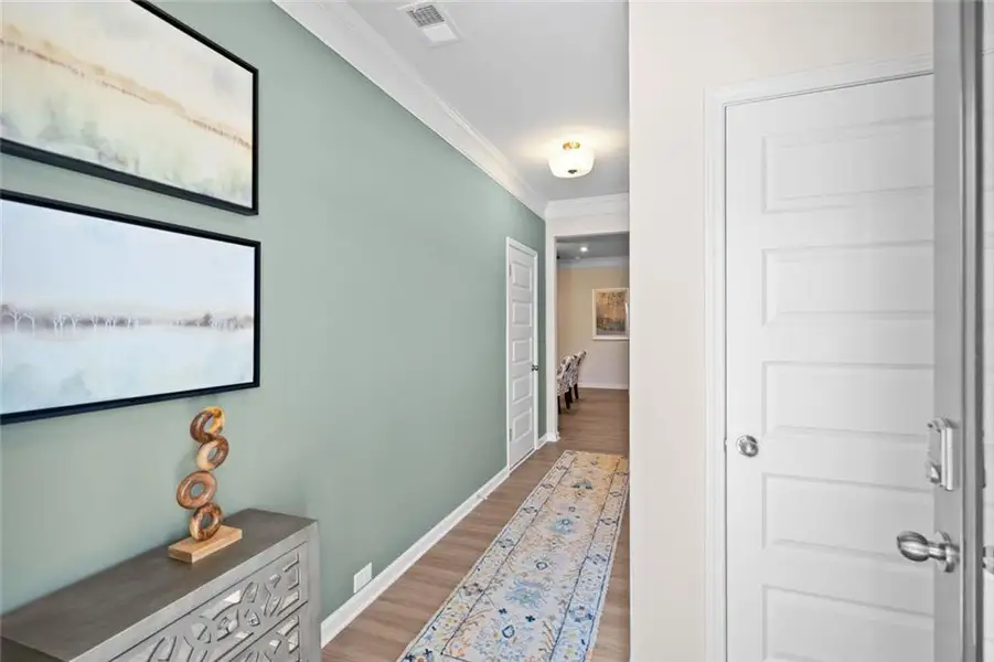 Furnished interior view inside a new home in Johnson Crossing, Cartersville (Image 28).