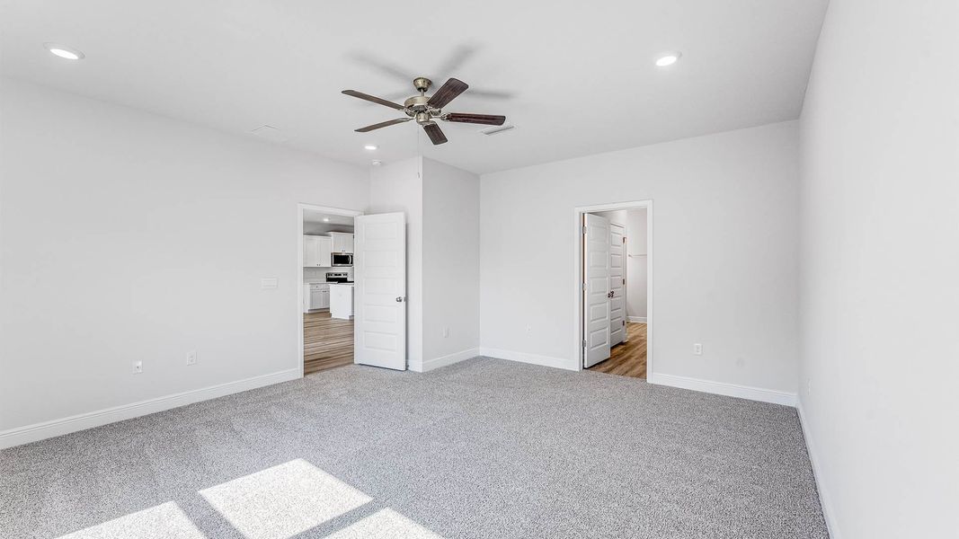 Representative unfurnished interior of a home built from the The Delray by D.R. Horton in Buffer Farms, Port Saint Joe (Image 28).
