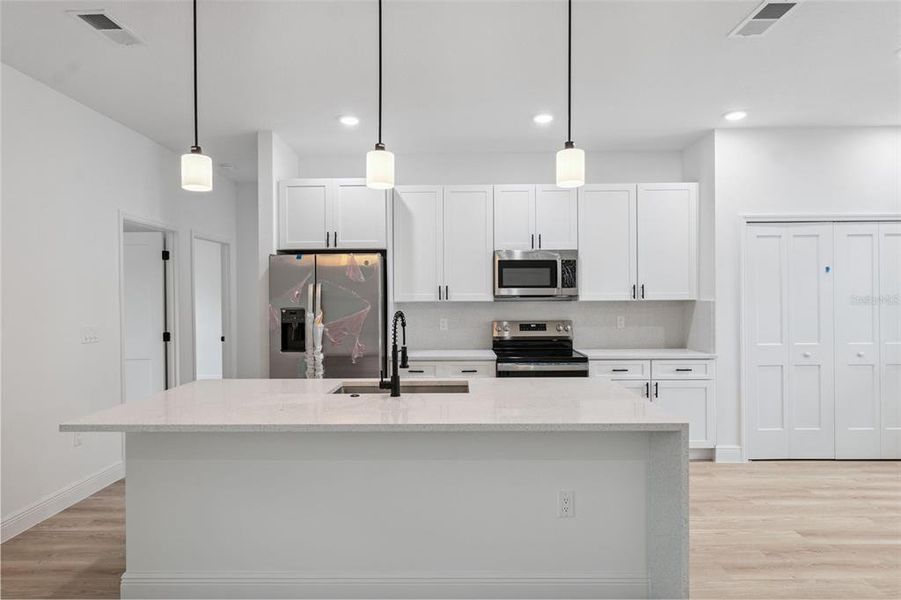 Furnished interior view inside a new home in , Ocala (Image 14).