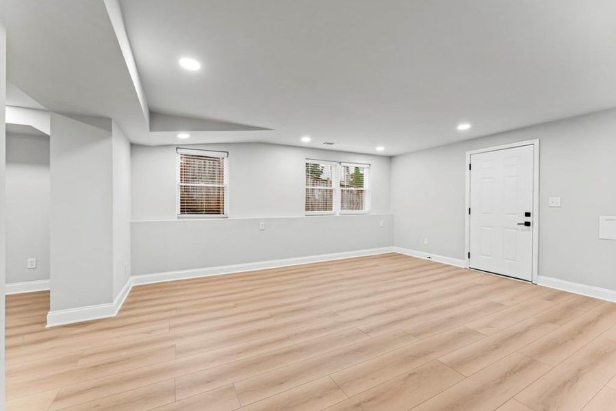 Spacious, unfurnished interior of a new home in , Atlanta (Image 19). Spacious, unfurnished interior of a new home in , Atlanta (Image 19).
