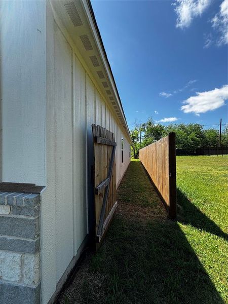 Exterior details and patio area of a home in , Fort Worth (Image 3).